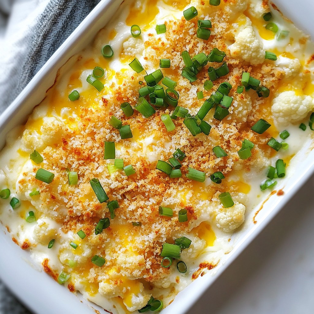 Loaded Cauliflower Casserole Leckere und einfache Idee