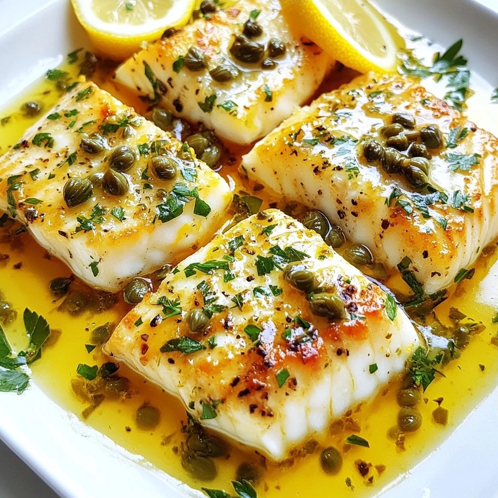 Tangy Instant Pot Lemon Caper Fish Fillets Rezept