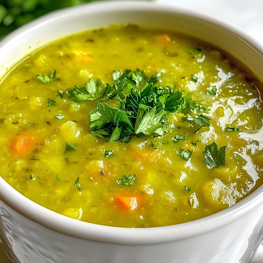 Herzhaftes Instant Pot Spalterbsensuppe Rezept