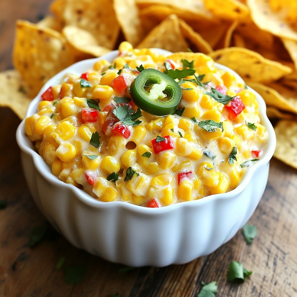 Cremiger Jalapeno-Mais-Dip Einfache und leckere Idee