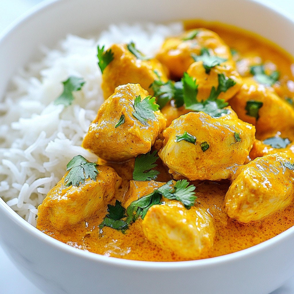 Flavorful Dump and Go Indian Butter Chicken Rezept