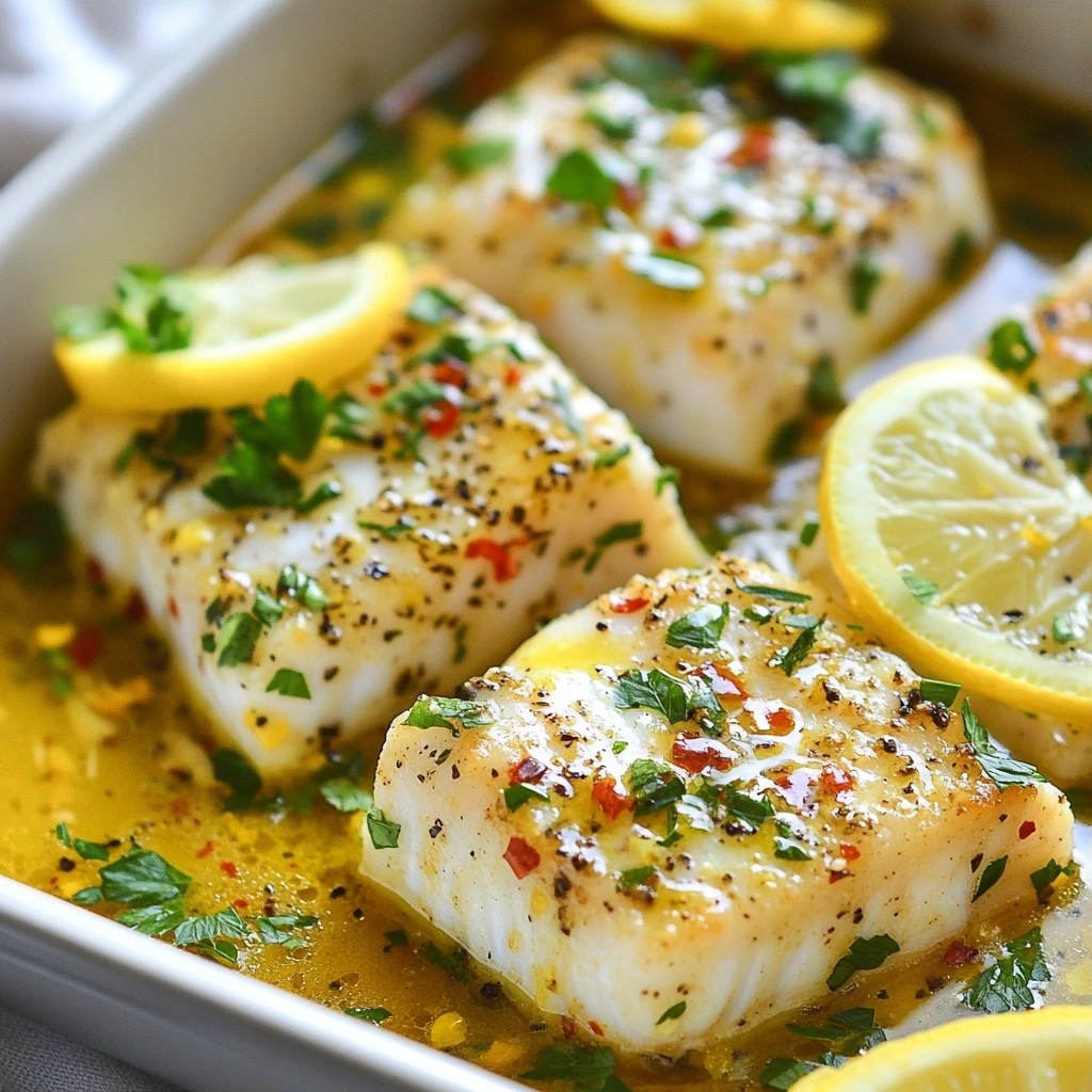Zesty Instant Pot Lemon Herb Cod Fillets Einfaches Rezept