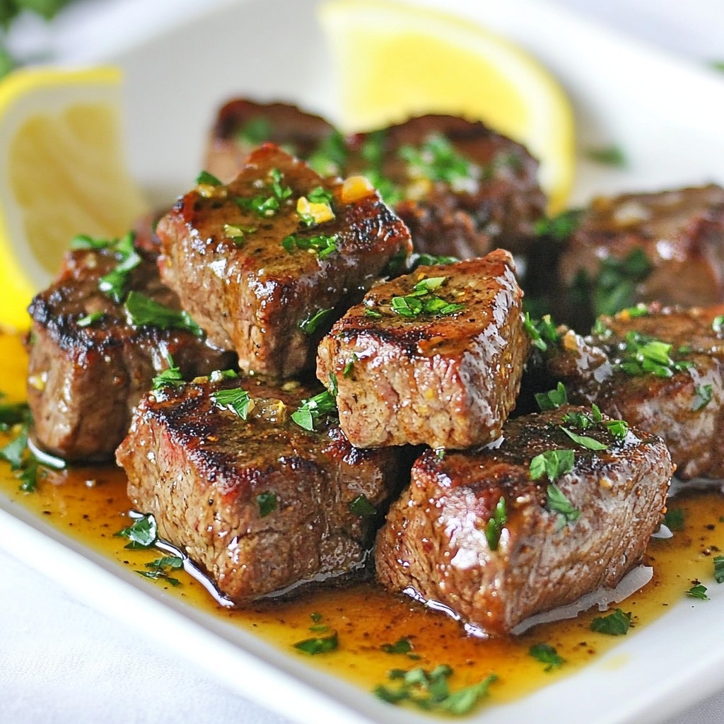 Cajun Butter Steak Bites Schnelle und köstliche Idee