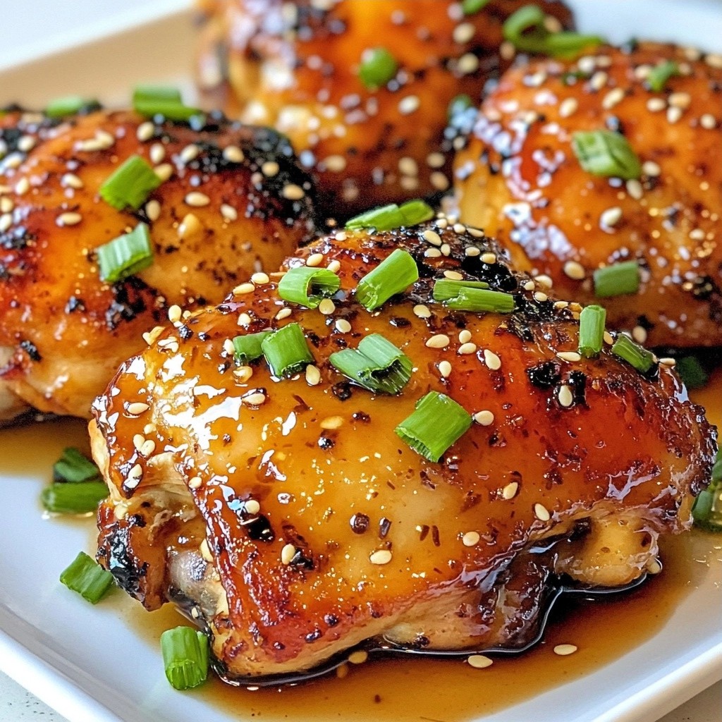 Savory Instant Pot Ginger Soy Chicken Thighs Rezept