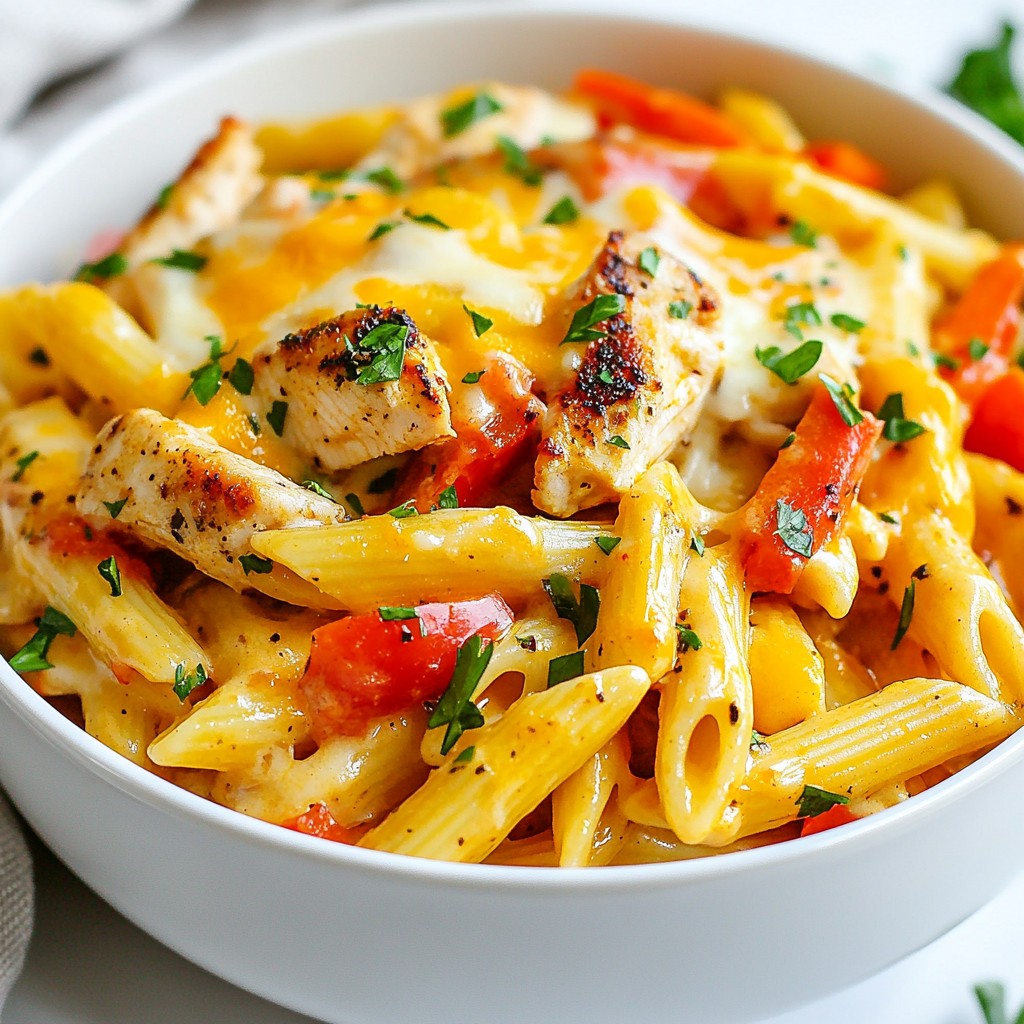 Spicy Instant Pot Cajun Chicken Pasta schnell zubereiten