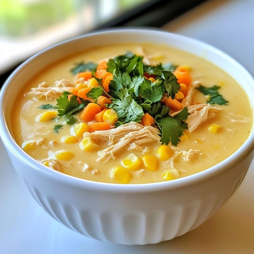 Savory Instant Pot Chicken Corn Soup Leckerer Genuss