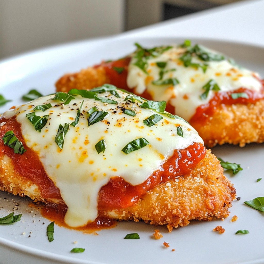 Einfaches Hähnchen Parmesan Schnell und Lecker Gericht