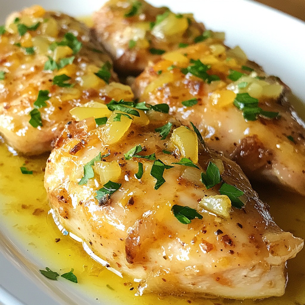 Saftiges Instant Pot Zitronen-Knoblauch-Hühnchen