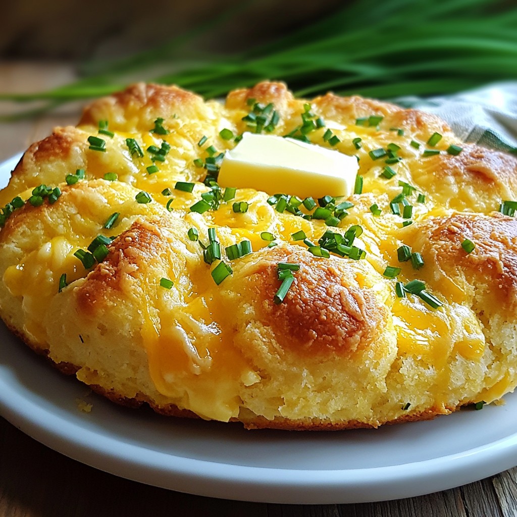 Cheddar Chive Irish Soda Bread Einfaches Rezept