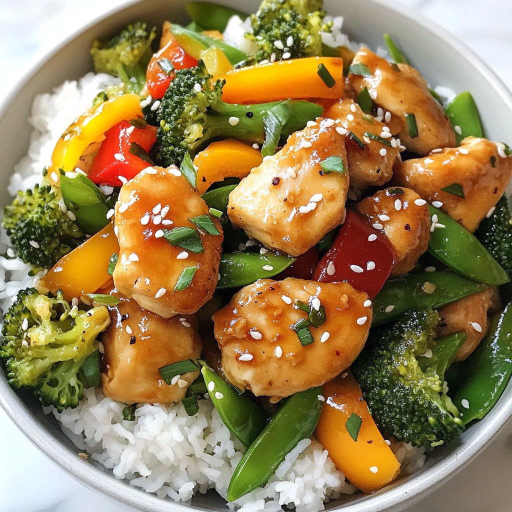 Savory Instant Pot Garlic Ginger Stir-Fry Lecker und Schnell
