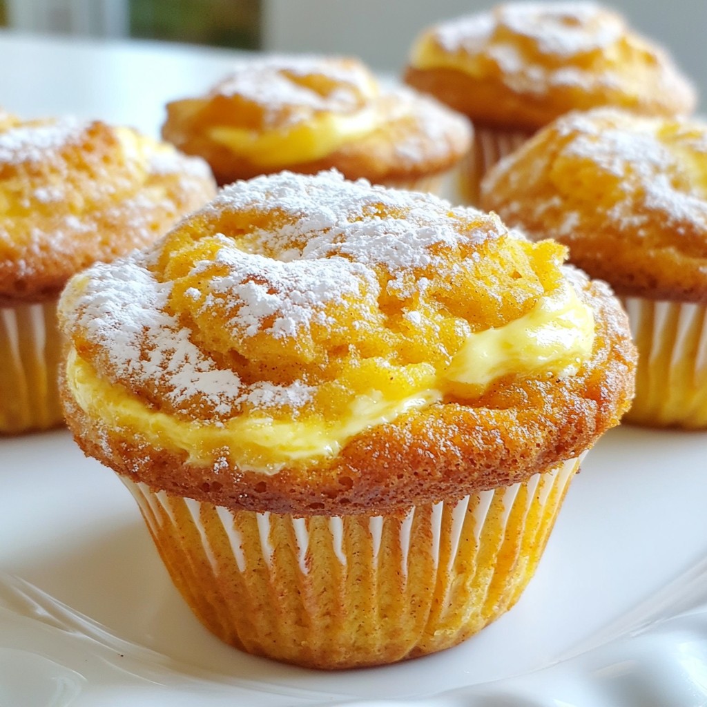 Kürbis-Frischkäse-Muffins köstlich und einfach machen