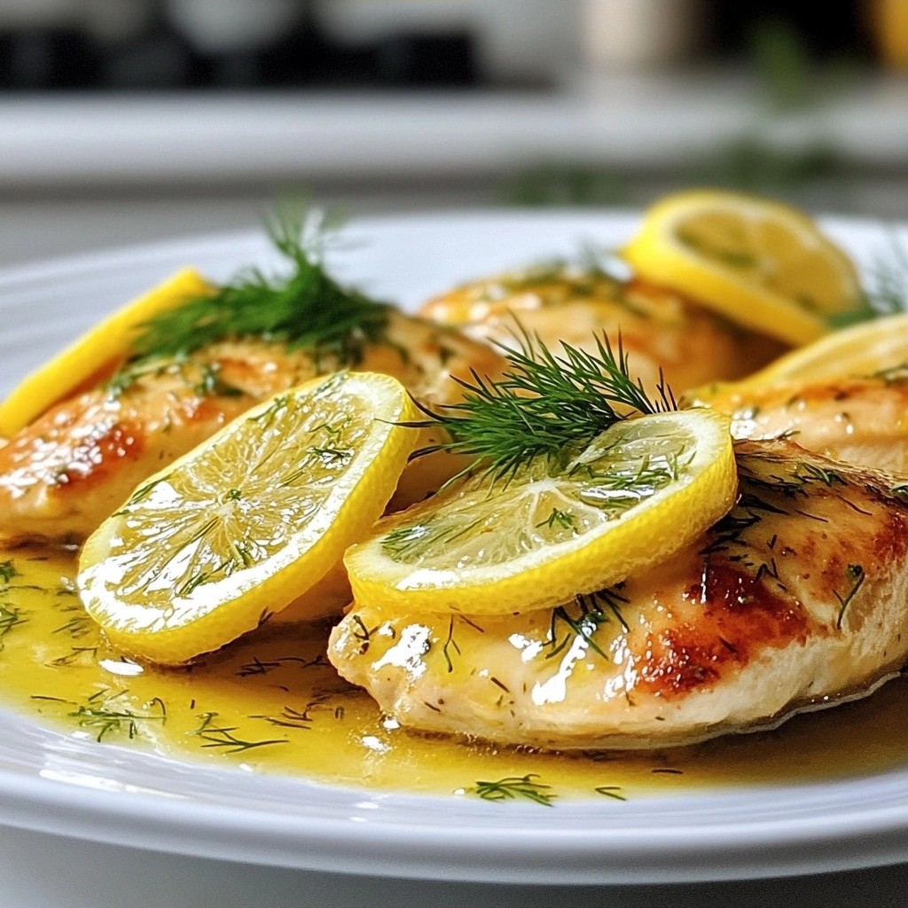 Zesty Instant Pot Lemon Dill Chicken Breasts Rezept