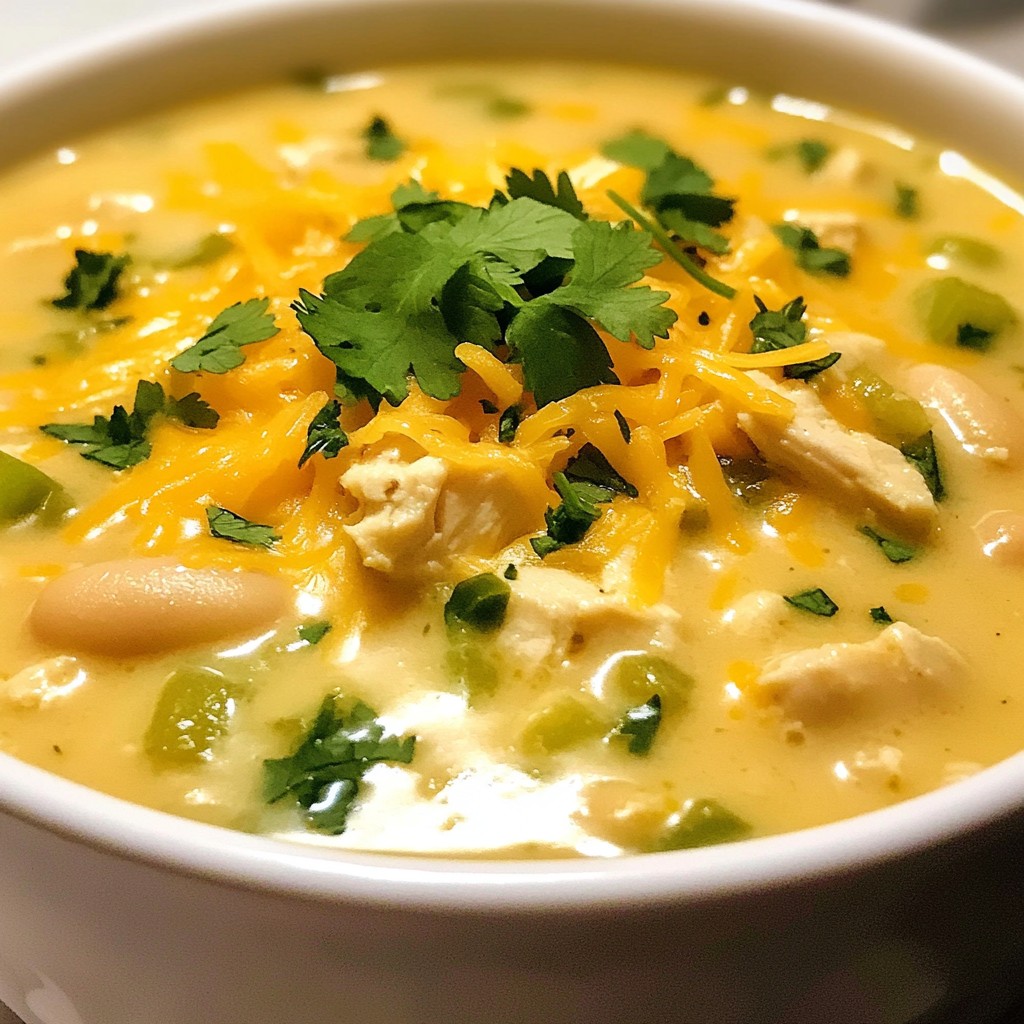 Cremiges Hühnchen-Chili Einfaches und Herzhafter Genuss