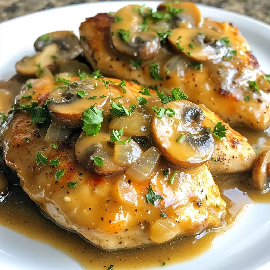 Savory Instant Pot Chicken Marsala Einfaches Rezept