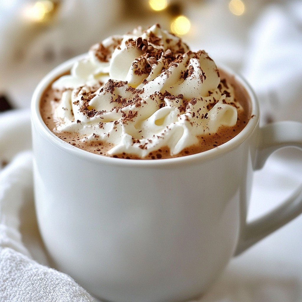 Chai Spiced Hot Chocolate Köstliches Rezept für Genuss