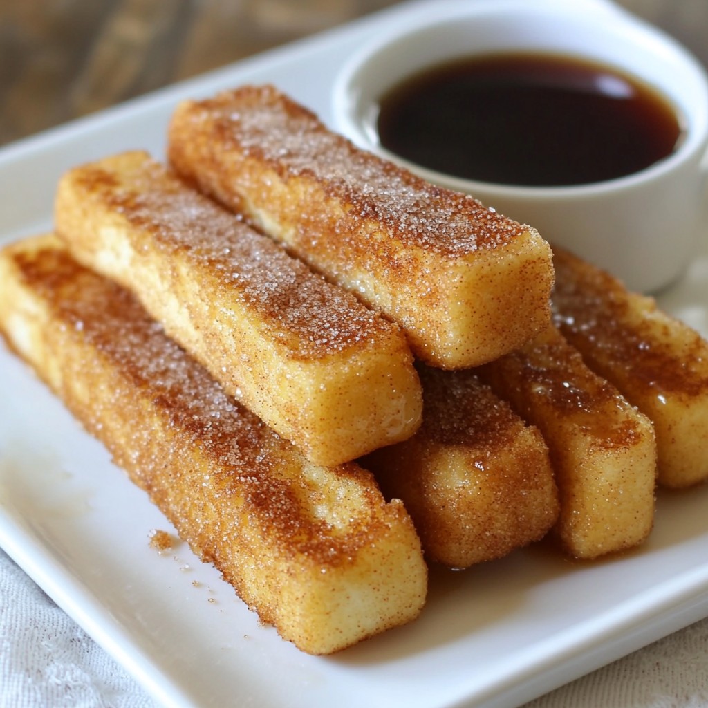 Cinnamon Sugar French Toast Sticks Einfaches Rezept