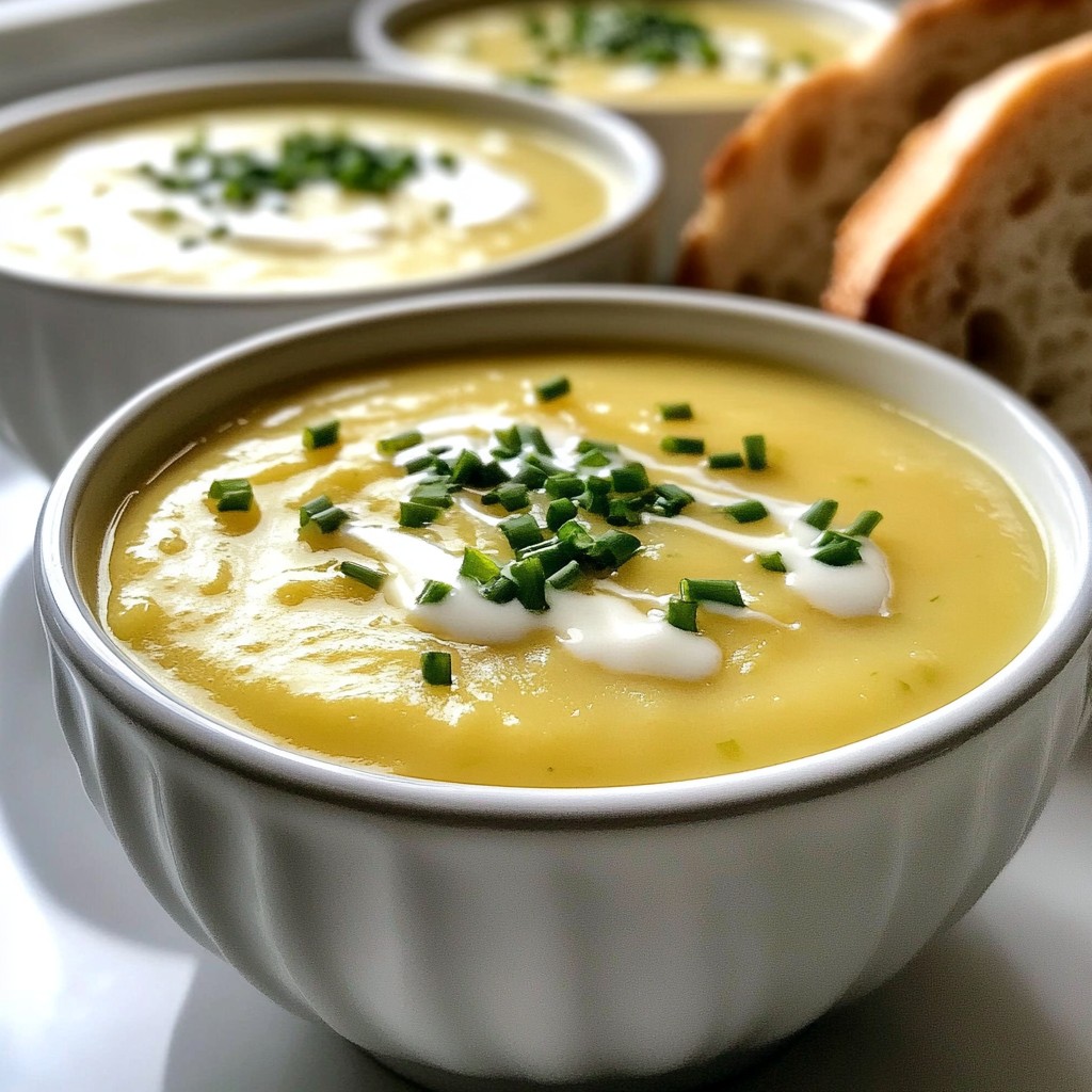 Creamy Instant Pot Potato and Leek Soup Rezept