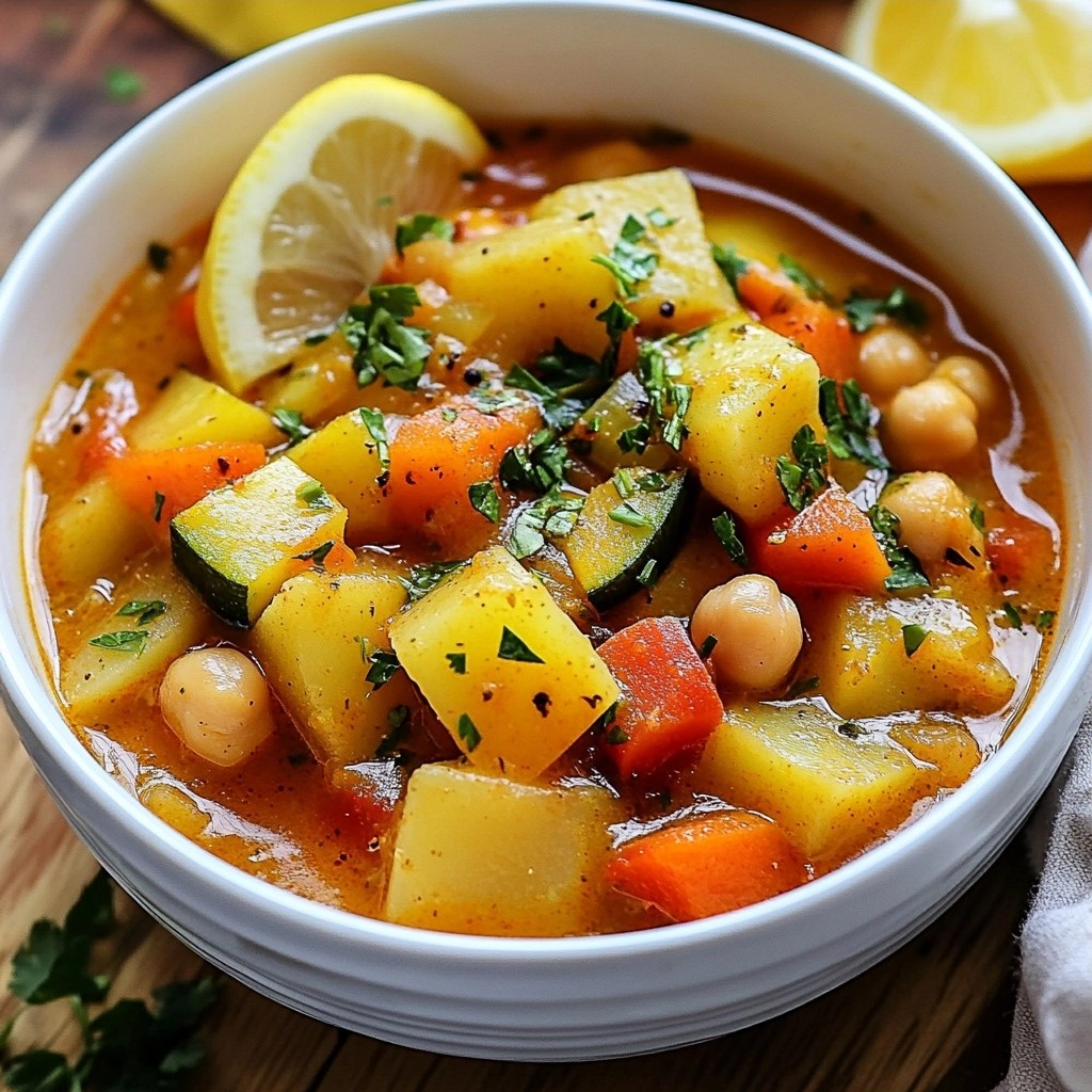 Spiced Instant Pot Moroccan Vegetable Stew Einfach Zubereiten