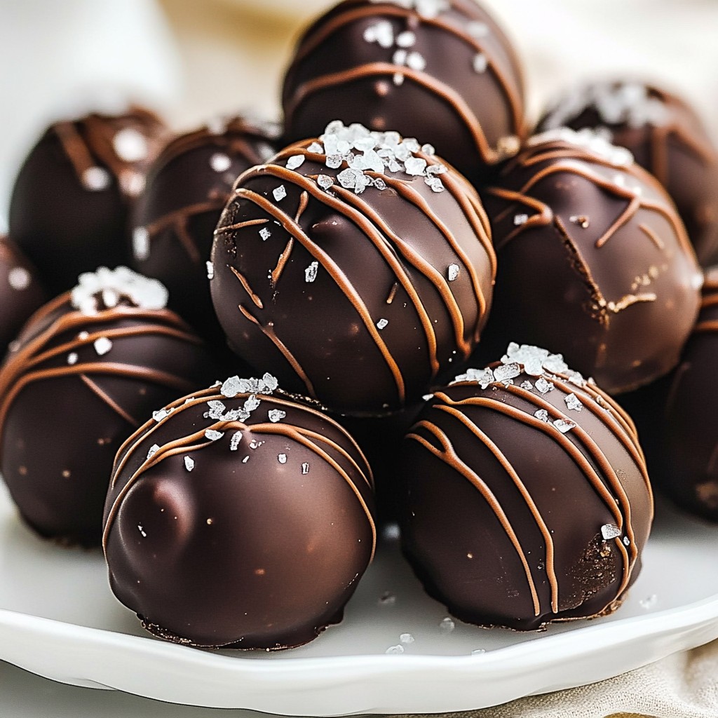Schokoladenkeksteig-Trüffel köstlich und einfach