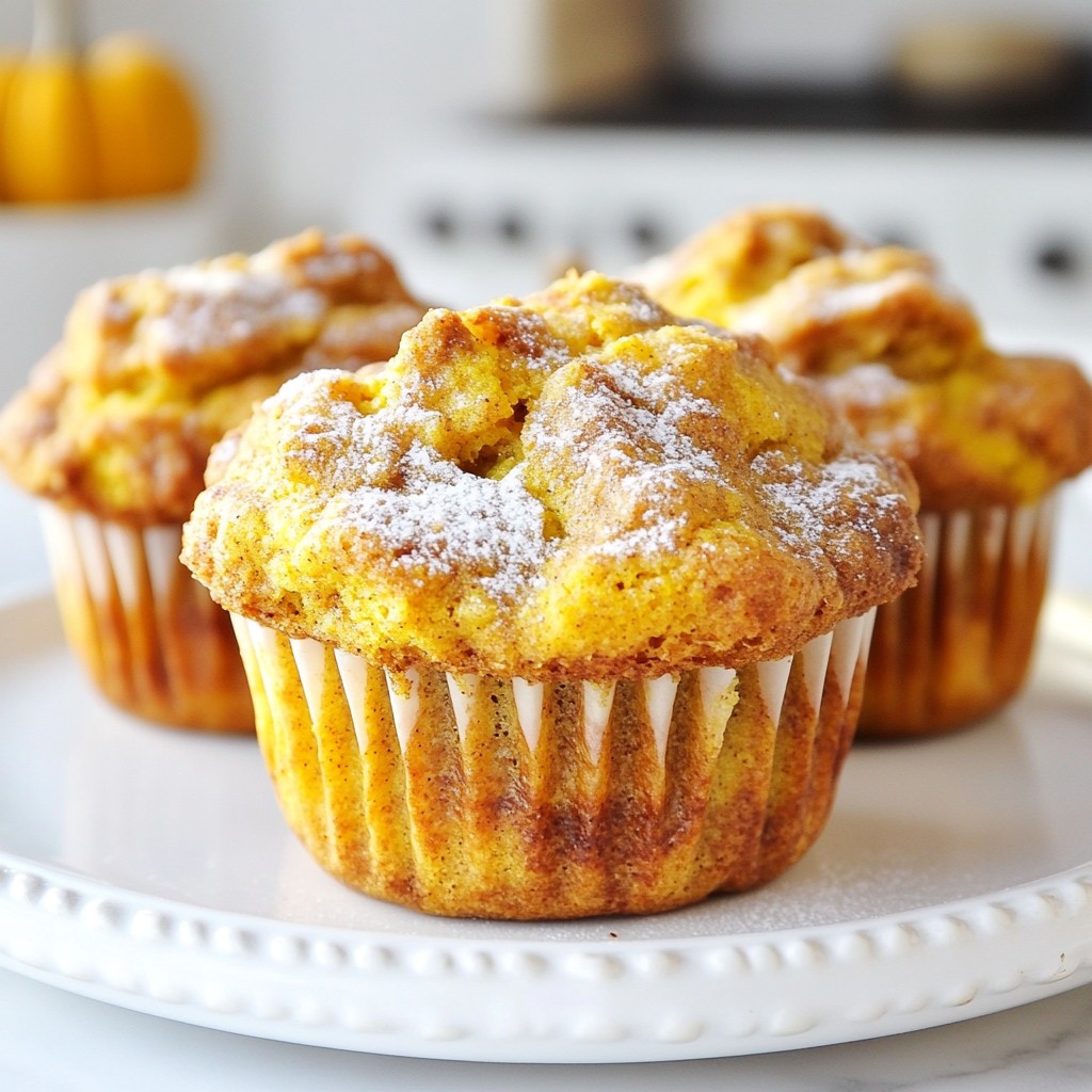Kürbisgewürz Latte Muffins Einfache und köstliche Idee