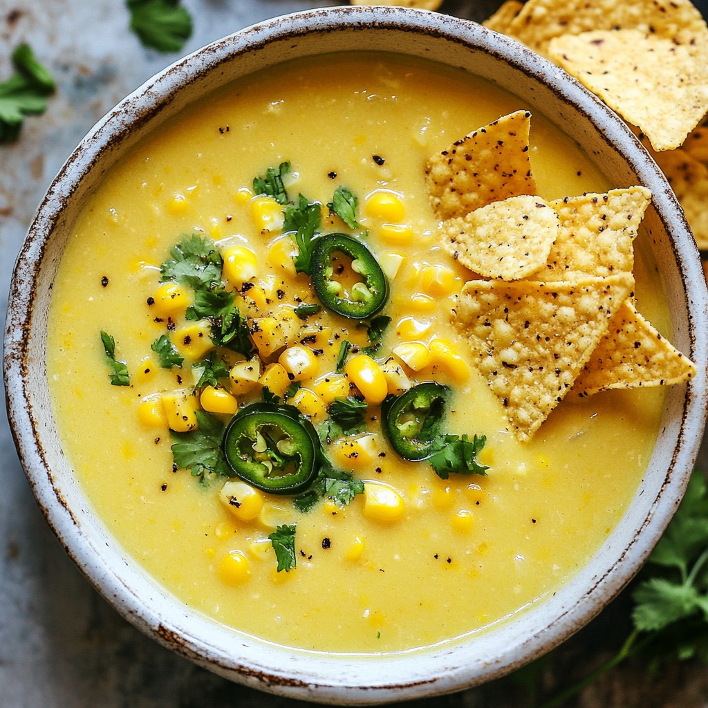 Spicy Instant Pot Jalapeño Corn Chowder Rezept