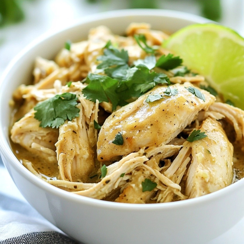Flavorful Instant Pot Coconut Lime Chicken Rezept