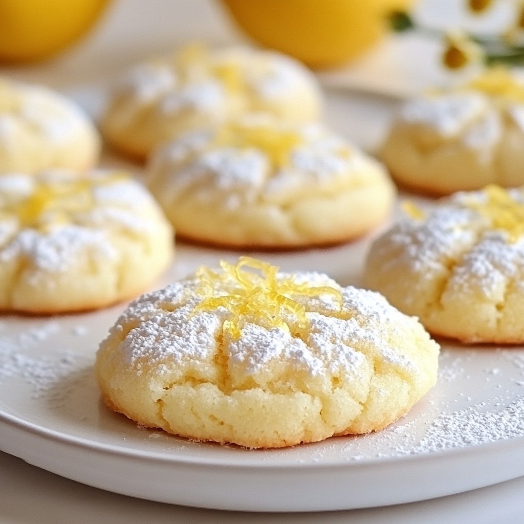 Lemon Ricotta Cookies Frisch und Lecker Rezept