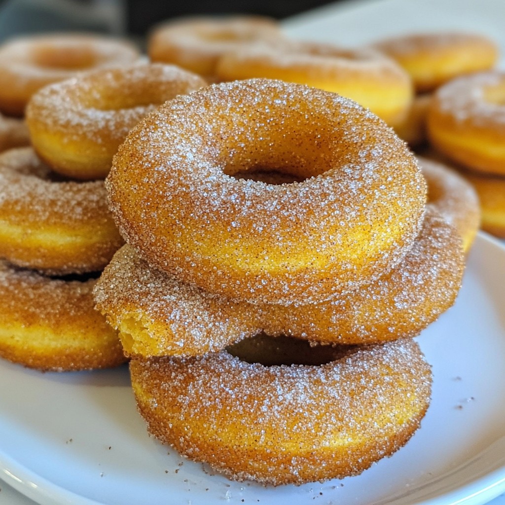 Baked Apple Cider Doughnuts Einfach und Lecker