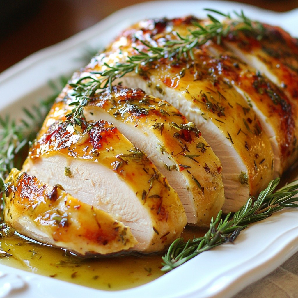 Knoblauch Kräuterbutter Putenbrust Softer Gaumenschmaus