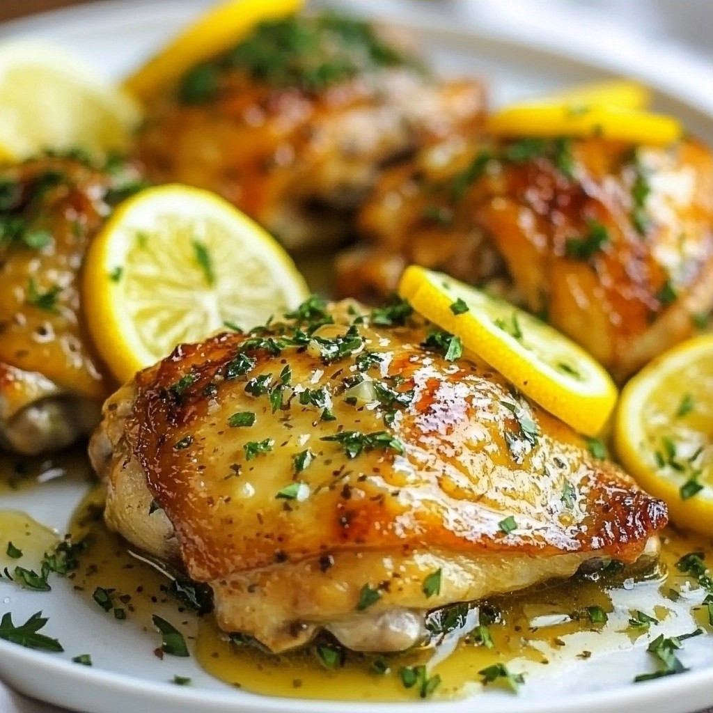 Zesty Instant Pot Lemon Oregano Chicken Thighs Rezept