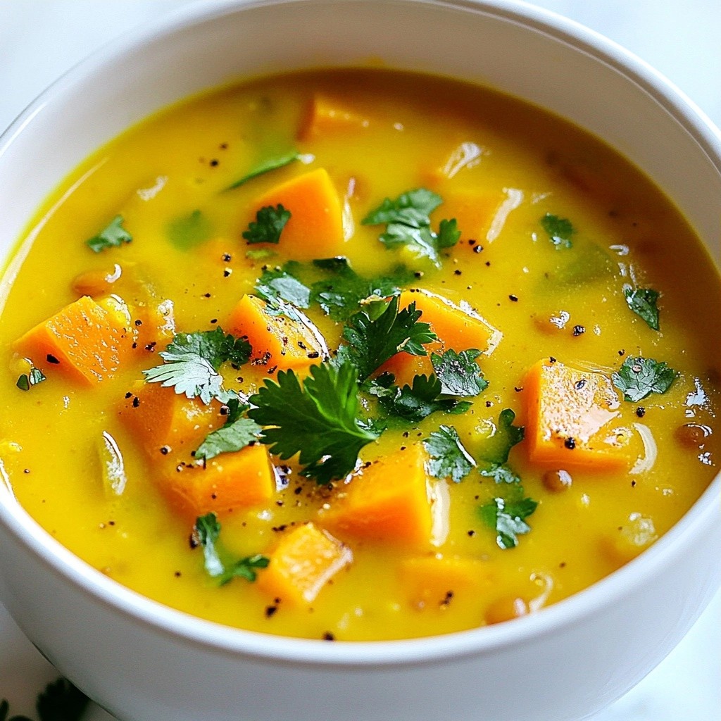 Velvety Instant Pot Sweet Potato Lentil Soup Genuss