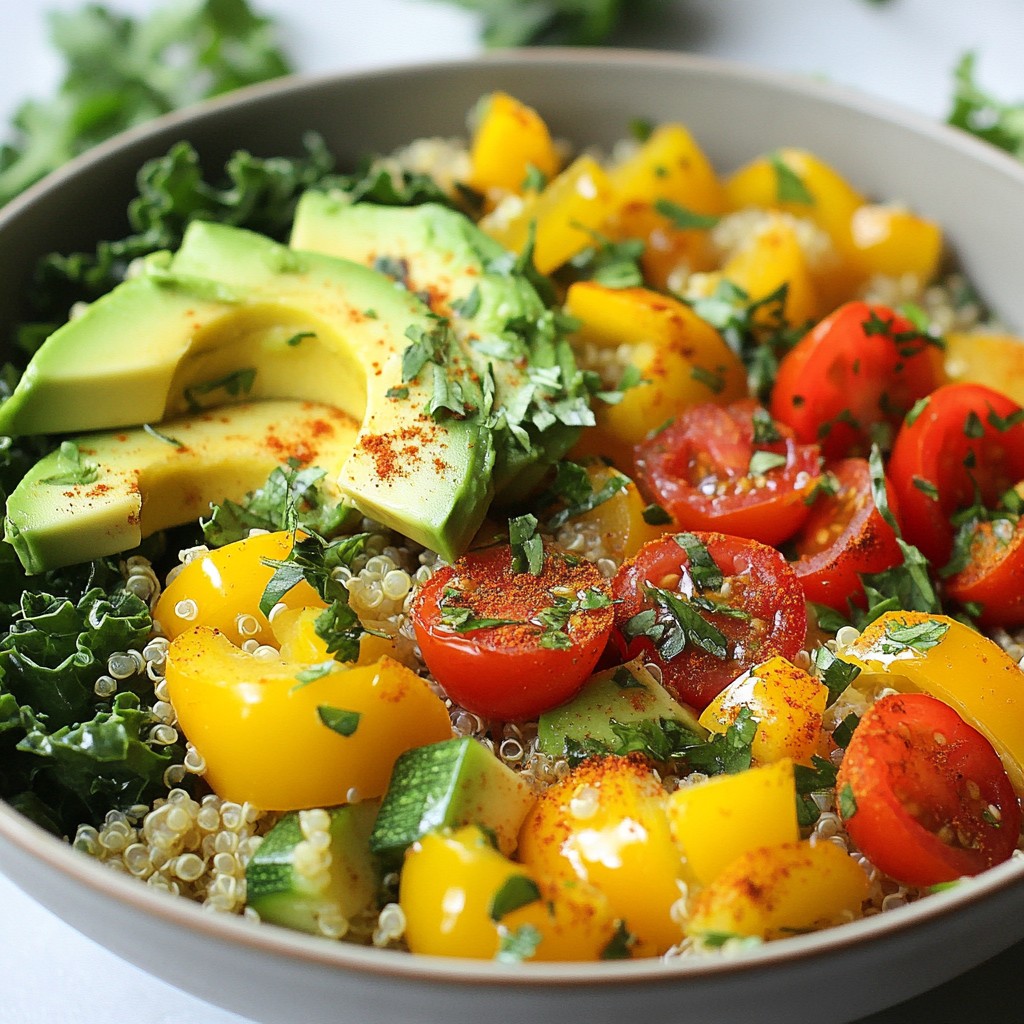 Hearty Instant Pot Vegetable Quinoa Bowls Einfaches Rezept