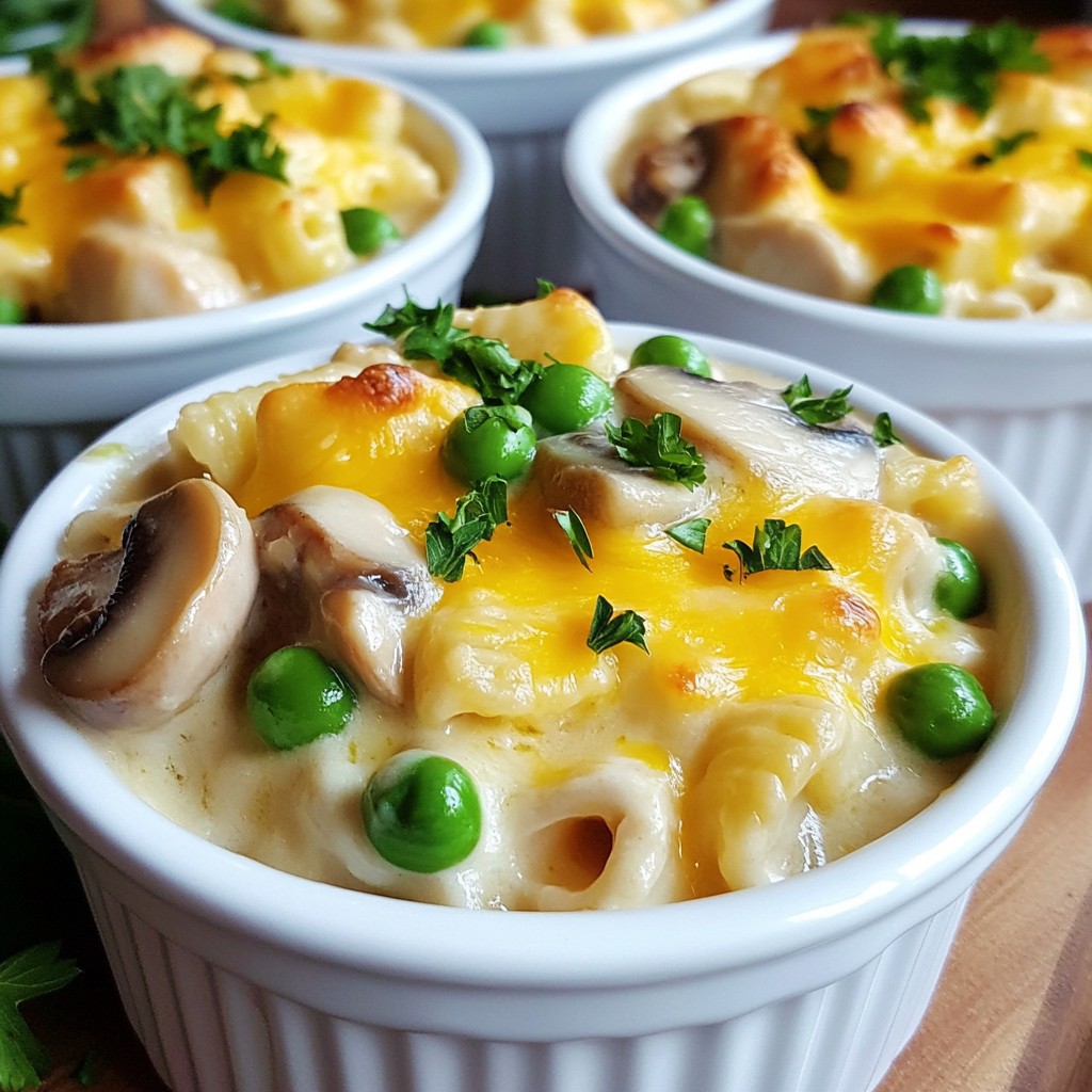 Satisfying Instant Pot Chicken and Mushroom Casserole
