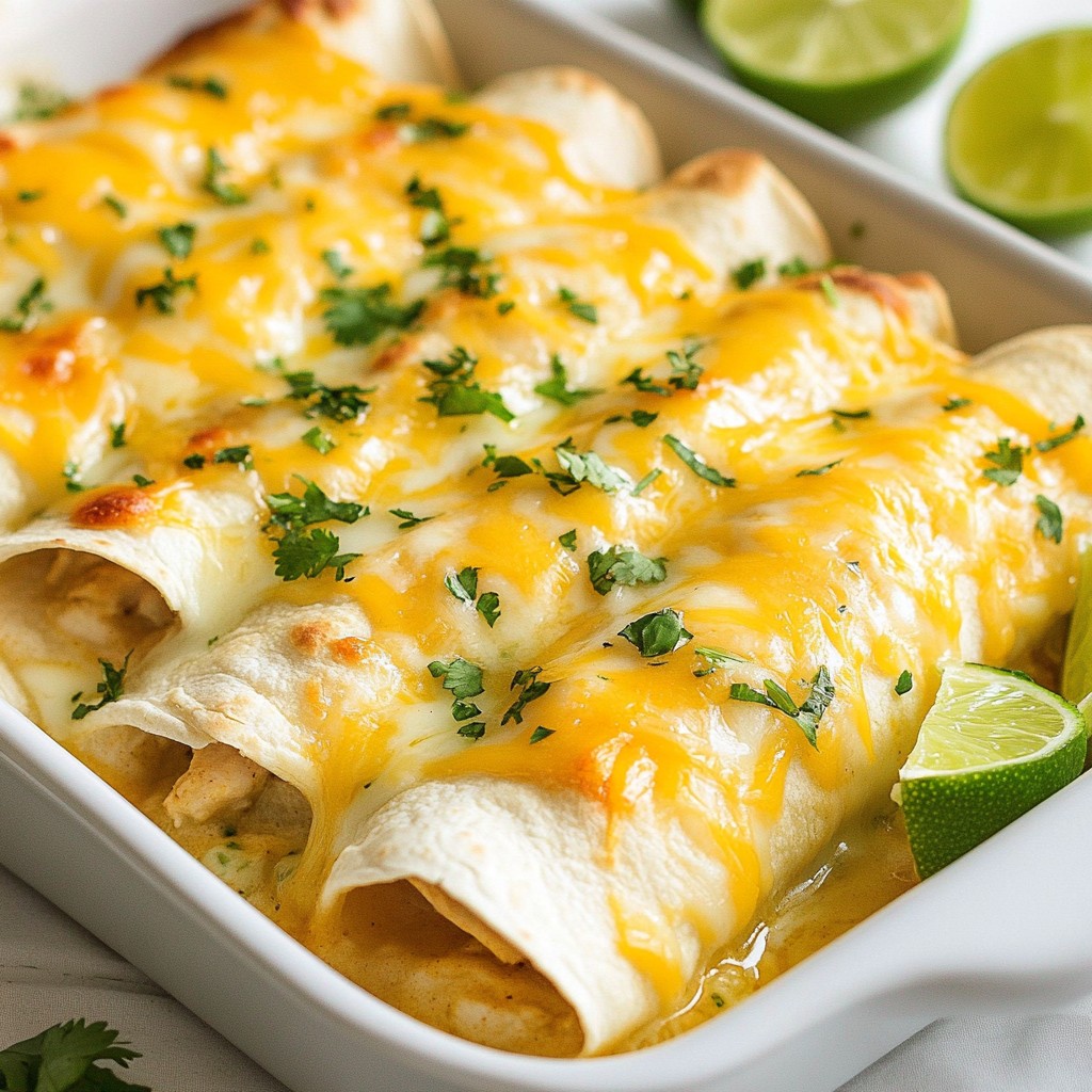 Honey Lime Chicken Enchiladas Schnelle und leckere Idee