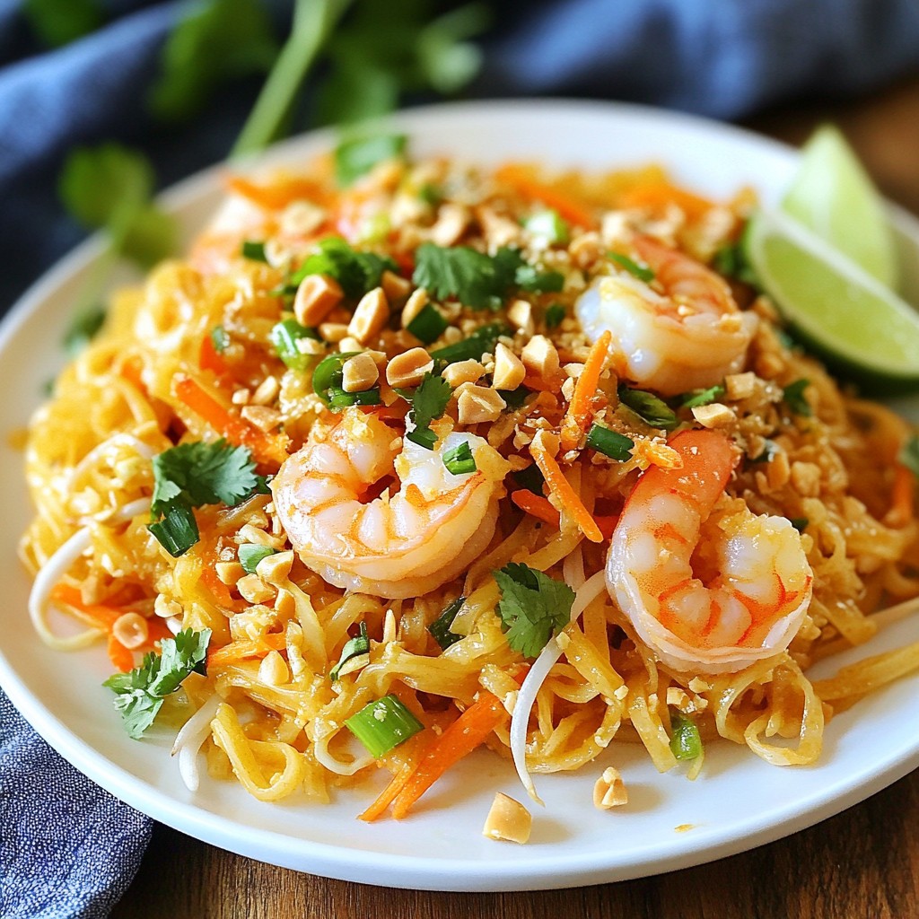 Shrimp Pad Thai Einfache und köstliche Anleitung