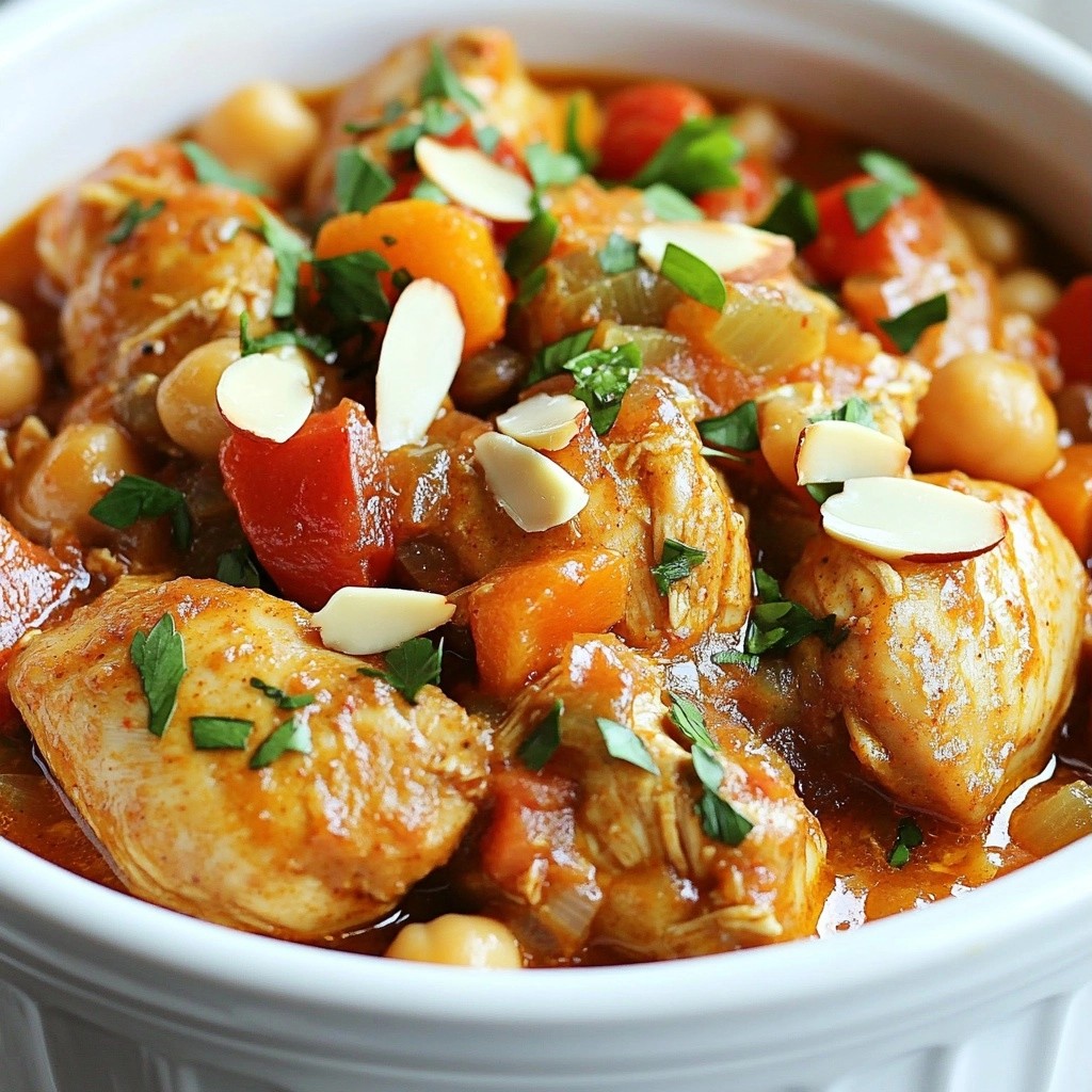 Flavorful Instant Pot Moroccan Chicken Stew Rezept