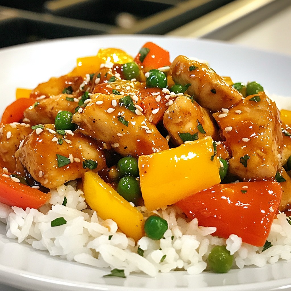 Zesty Instant Pot Orange Chicken Stir-Fry Leckerer Genuss