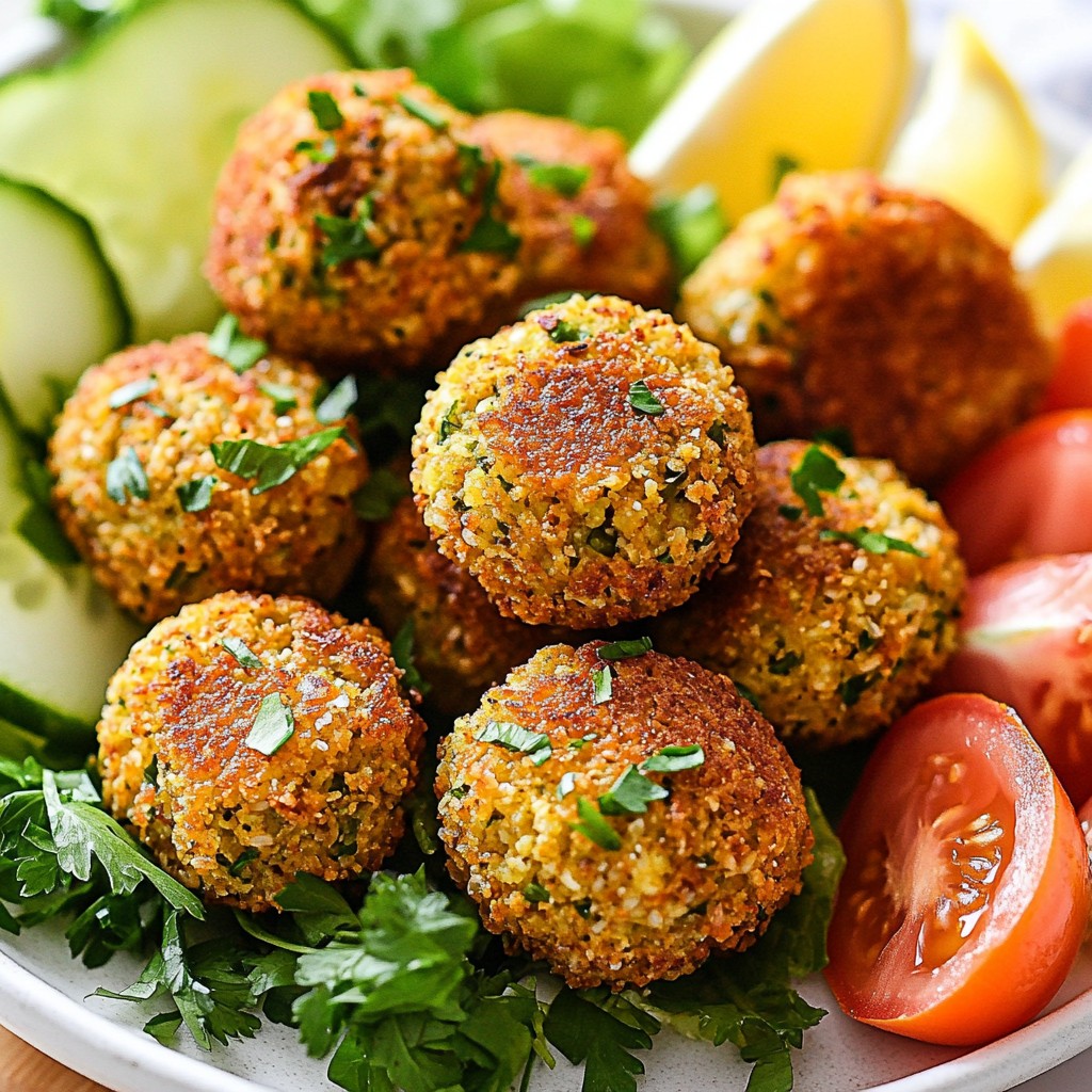 Air Fryer Falafel Knusprig und Einfach Zubereiten