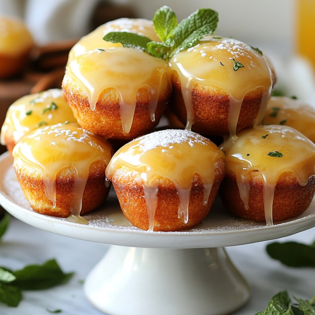 Maple Glazed Donut Muffins Frisch und Fluffig Genießen