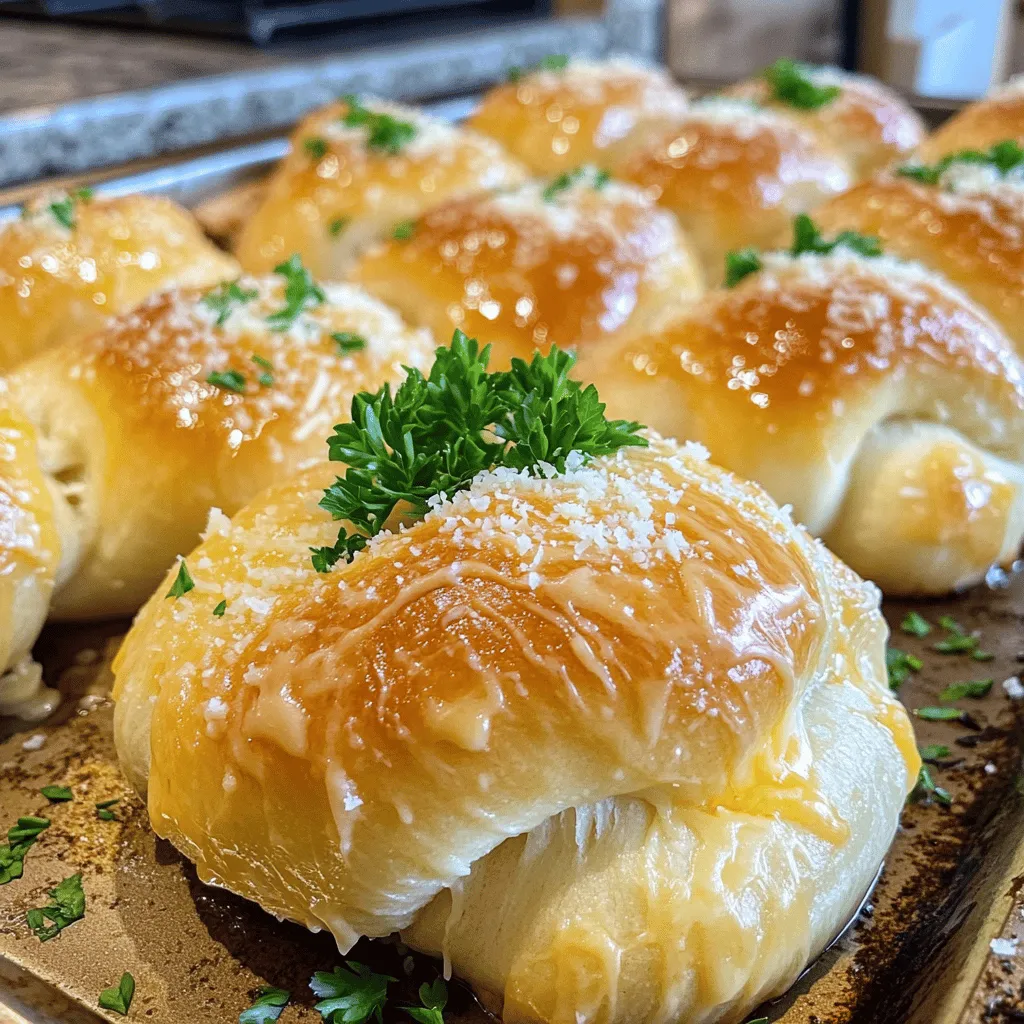 Parmesan Garlic Knots Einfach und Lecker Genießen