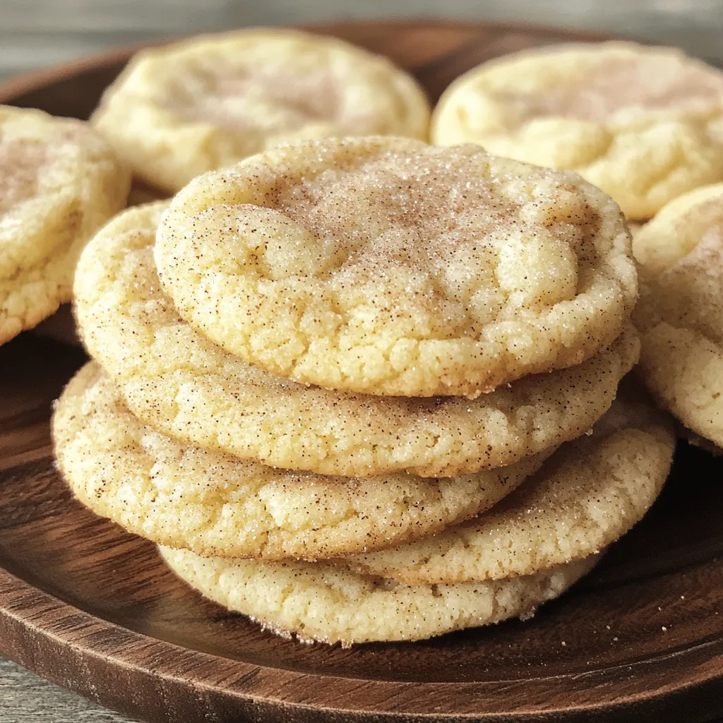 Weiche und kaubare Snickerdoodle Cookies Rezept